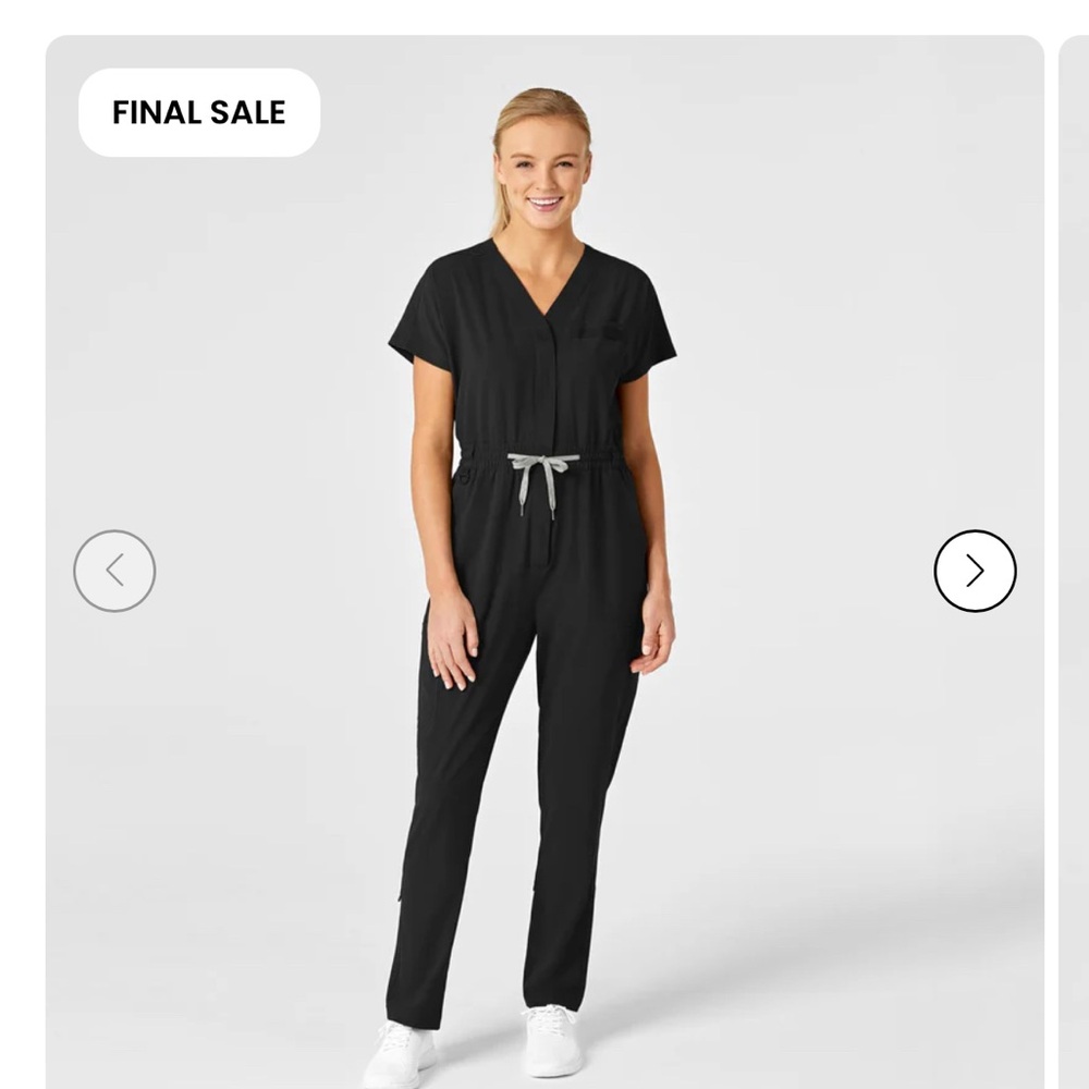 Wondering black jumpsuit.